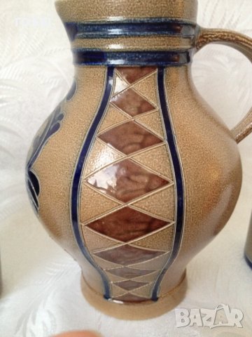 Vintage. Goebel. Не използван. Немски сервиз кана и 2 чаши за вино/ракия., снимка 8 - Антикварни и старинни предмети - 39965233