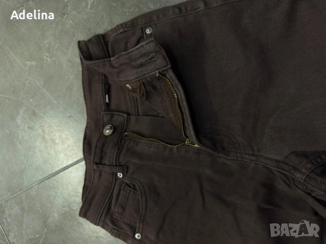 Кафеви дънки , снимка 2 - Дънки - 53193647