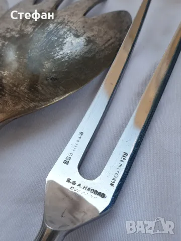 Прибори за сервиране, снимка 6 - Антикварни и старинни предмети - 47670208