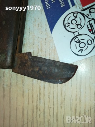 СТАРА НОЖКА-РЕЛИКВА АНТИКА 2612231455, снимка 7 - Антикварни и старинни предмети - 43552035
