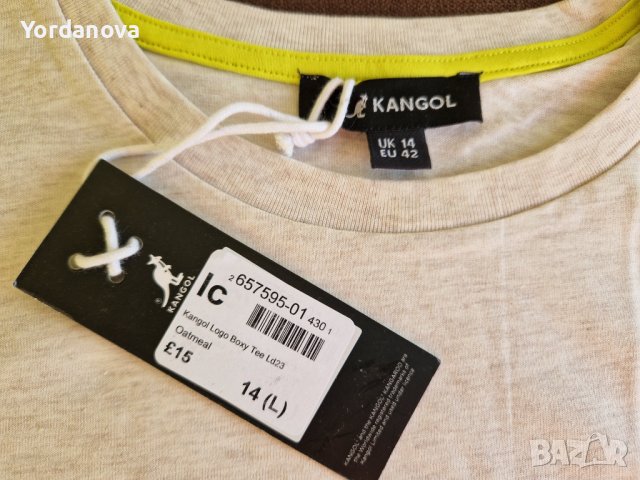 Дамска Тениска Kangol, снимка 4 - Тениски - 43732011