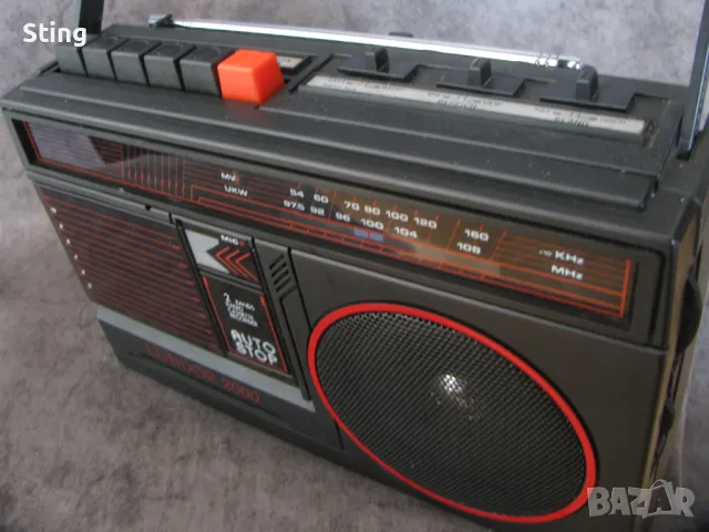 CONDOR 2 000 Радиокасетофон Отличен, снимка 2 - Радиокасетофони, транзистори - 50417757