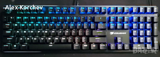 Cougar vantar mx RED, в перфектно състояние, като чисто нова., снимка 3 - Клавиатури и мишки - 52514390