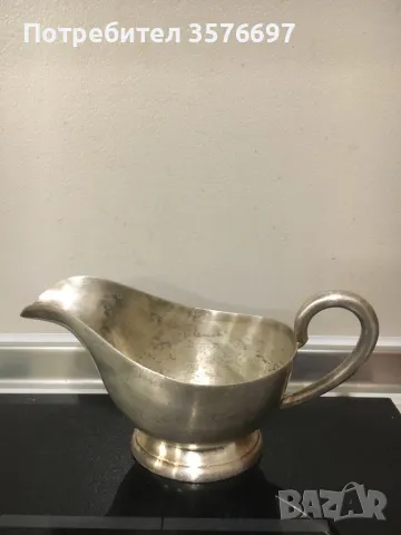 Метална английска сосиера, снимка 2 - Колекции - 49785579