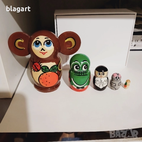 Руски кукли-матрьошки, снимка 12 - Кукли - 52487077
