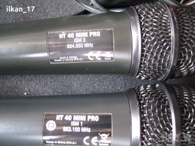 AKG WMS 40 mini PRO 2 Микррофона с кейс Внос от Германия в отлично състояние , снимка 5 - Микрофони - 38724118