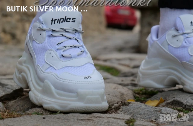 Дамски Маратонки 💫 Balenciaga , снимка 5 - Маратонки - 51301797