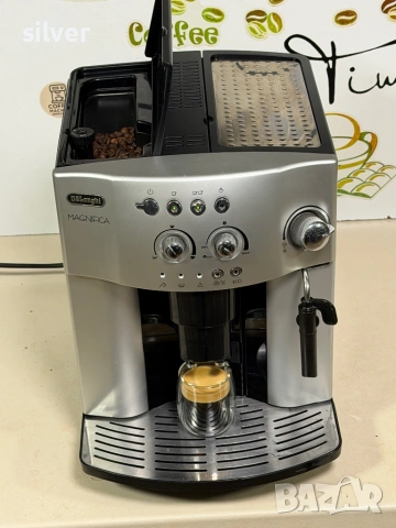 Кафемашина кафе автомат delonghi magnifica с гаранция, снимка 5 - Кафемашини - 53377102