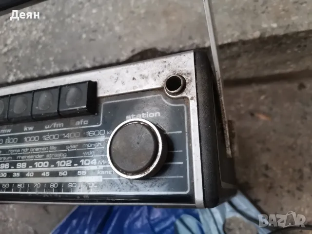 Telefunken bajazzo cr 1000, снимка 4 - Радиокасетофони, транзистори - 49697692