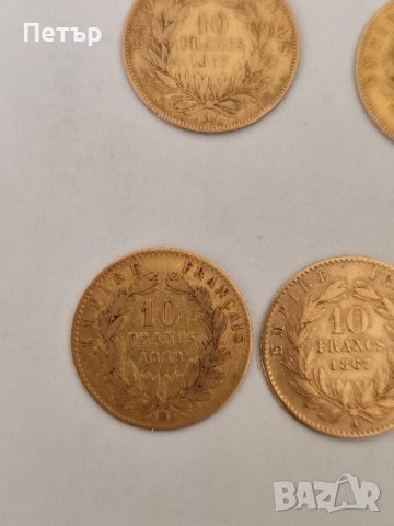 10 златни франка Наполеон , снимка 7 - Нумизматика и бонистика - 43700547