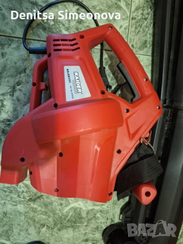  Продавам листосъбирач Raider RD - EBV03, снимка 3 - Градинска техника - 51038370