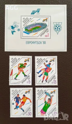 Серия "VIII европейско първенство по футбол УЕФА '88, ФРГ"