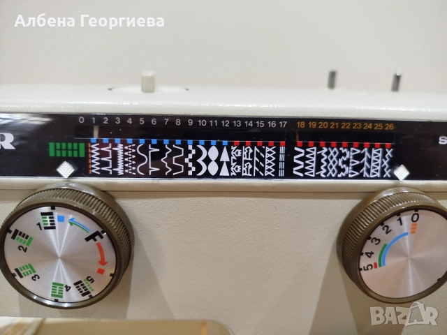 Метална шевна машина RICCAR - 80 W, снимка 5 - Шевни машини - 52721507