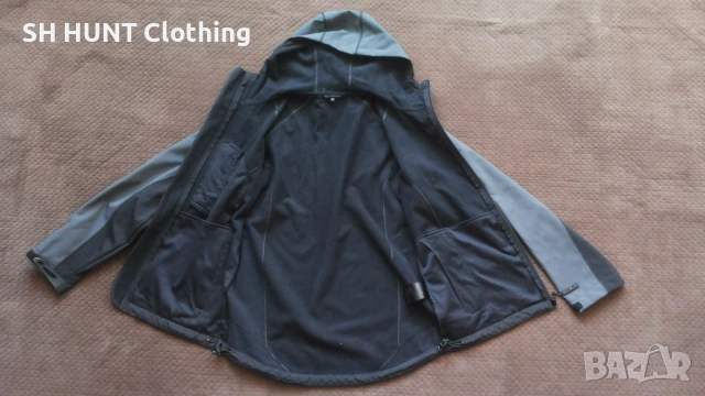 HELLY HANSEN 74006 SOFTSHELL SEVILLA GRIS Work размер М работен суичър вятърно устойчив W4-110, снимка 13 - Суичъри - 51966635
