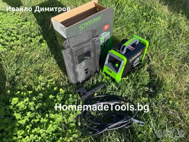 Инверторен електрожен 400А StahlMayer с LCD дисплей, снимка 3 - Други инструменти - 47591886