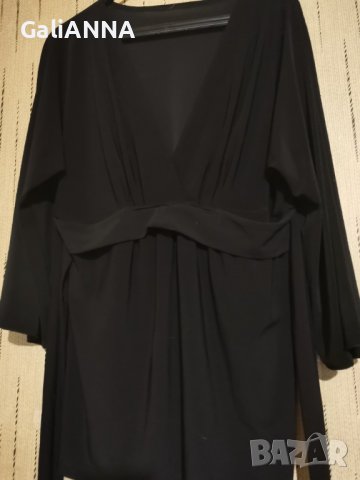 СТРАХОТНА ТУНИКА ЛИКРА С КОЛАН РАЗМЕР 2XL, снимка 2 - Туники - 37130238