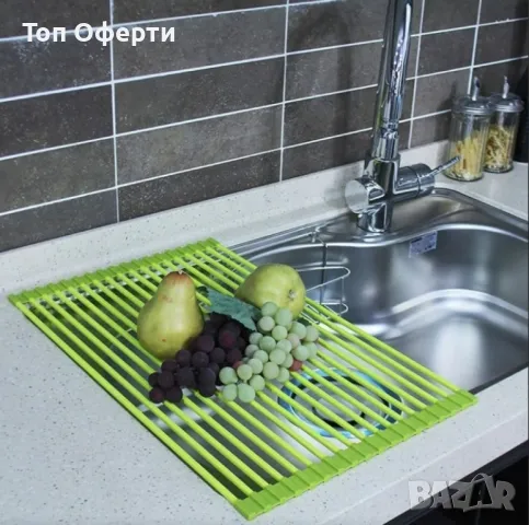 Сгъваема поставка за отцеждане от неръждаема стомана, снимка 4 - Други - 48936735