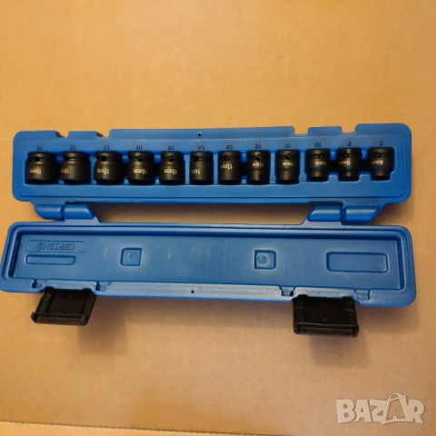 Cornwell Tools 12 части къси 3/8 6стенни  вложки камъни комплект 8 - 19mm, снимка 3 - Гедорета - 52877432