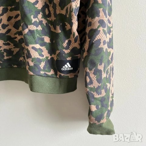 ADIDAS GP7356 Sweatshirt Спортна Блуза Адидас Овърсайз S-M, снимка 4 - Блузи с дълъг ръкав и пуловери - 43756694