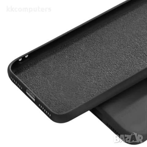 Силиконов кейс bSmart Silicone Soft Cover, За iPhone 16e, Черен, снимка 2 - Калъфи, кейсове - 50346527