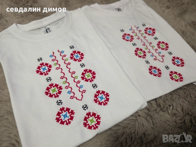 Детска тениска с бродерия