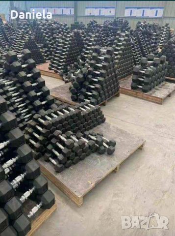Dumbells heks Дъмбели хекс Гири шестограмни комплекти 5-30 и 5-45 топ, снимка 2 - Фитнес уреди - 33474242