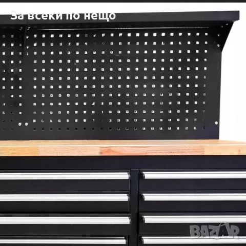 Подвижен шкаф за инструменти с работен плот JCB, снимка 7 - Други инструменти - 50328455