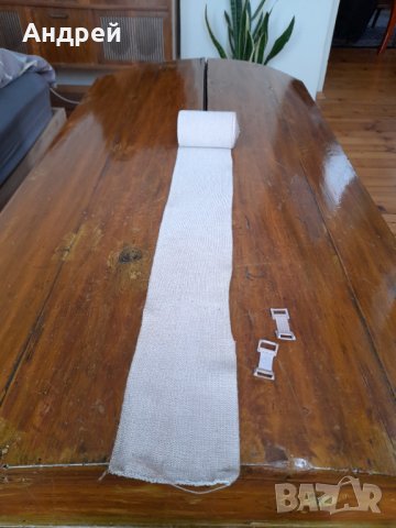 Стар ластичен бинт, снимка 3 - Антикварни и старинни предмети - 35087257