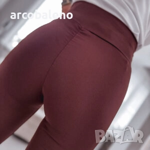 Дамски стягащи клинове с декоративни колани, 3цвята , снимка 9 - Клинове - 51931885