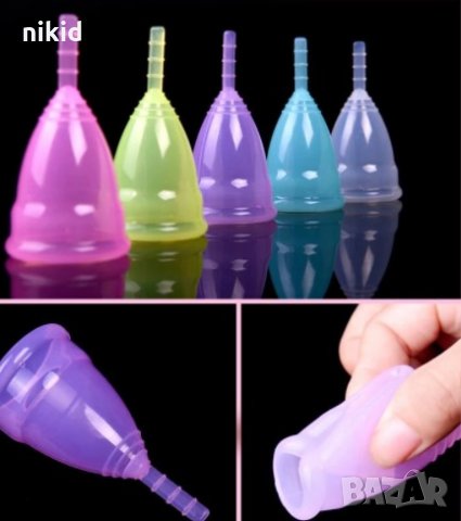 Менструална чашка тип тампон  (чаша ) за цикъл Ladycup за Многократна употреба 2 размера, снимка 8 - Други - 14412886