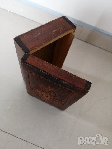 Дървена кутия 18 х 11.5 х 5.5 см. , снимка 3 - Други стоки за дома - 37063478