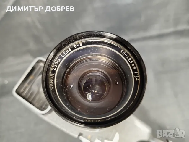 СТАРА РЕТРО 8мм МЕХАНИЧНА ФИЛМОВА КАМЕРА CANON REFLEX ZOOM 3-8, снимка 10 - Антикварни и старинни предмети - 47949839