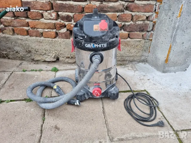 ПРАХОСМУКАЧКА INOX Мокро-Сухо, GRAPHITE, снимка 2 - Други машини и части - 49615794