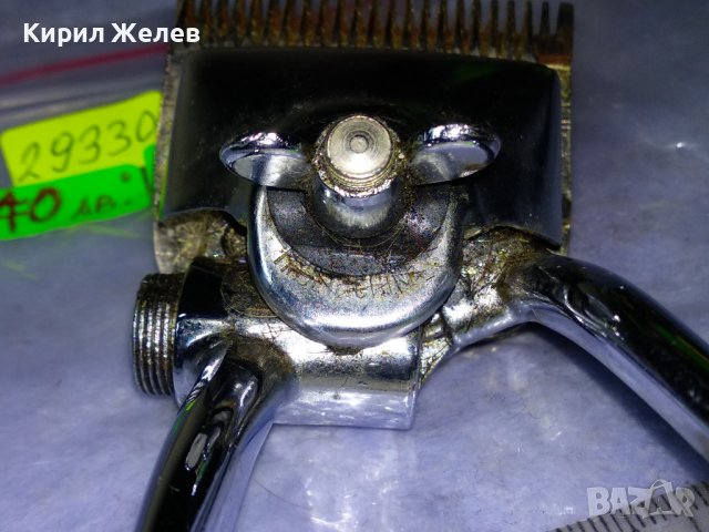 Стара ВИНТИДЖ МЕХАНИЧНА РЪЧНА МАШИНКА за ПОДСТРИГВАНЕ от РАННИЯ СОЦ в КИТАЙ - MADE in CHINA 29330, снимка 14 - Антикварни и старинни предмети - 43980763