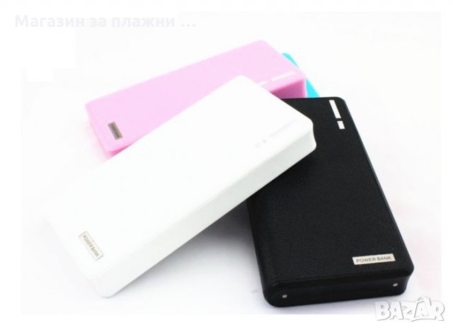 Външна Мобилна Акумулаторна Батерия Power Bank 20000 Mah С Дисплей, снимка 6 - Външни батерии - 26800481