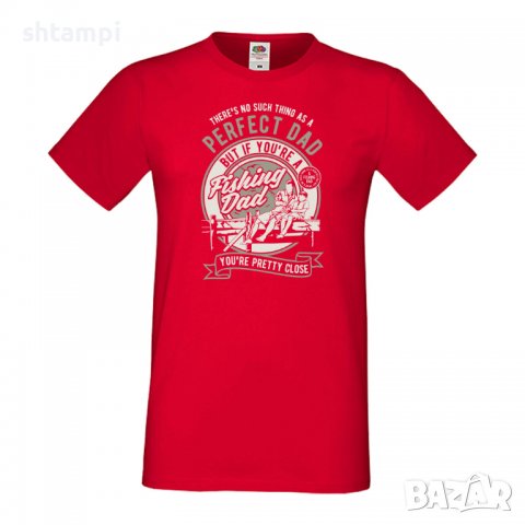 Мъжка тениска Fishing Dad За риболов,Рибар,Риболовец,Риба,Изненада,Подарък,Празник , снимка 3 - Тениски - 36812049