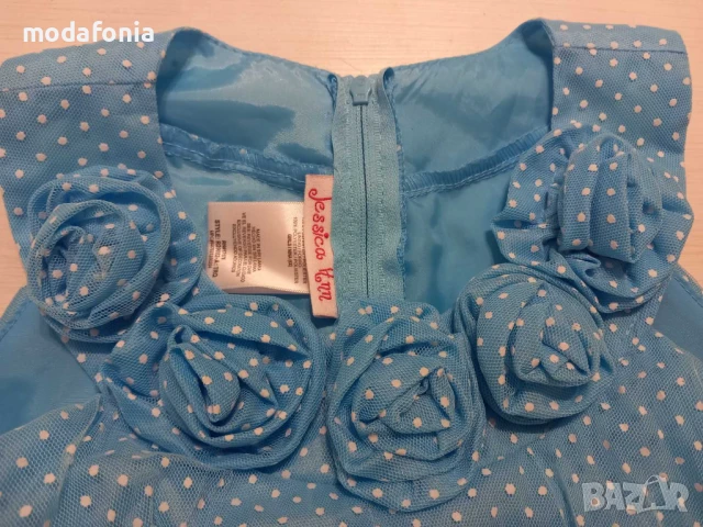 Детска рокля JESSICA ANN с рози, снимка 4 - Детски рокли и поли - 51408139