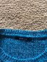 Плетен синьо-зелен пуловер GinaTricot XS, снимка 2