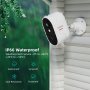 Комплект 2 бр. Външни WIFI безжични охранителни HD камери DEKCO,PIR/сирена/2-посочно аудио/IP66, снимка 5