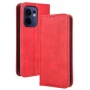 Oppo Reno13 5G Retro Texture Wallet Калъф и Протектор, снимка 3