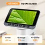 Цифров микроскоп LCD дисплей 4,5 инча 1080P 1000X 8 LED светлини, снимка 5