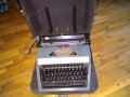 Пишеща машина от соца Москва нова в кожен калъф 1973г., снимка 2