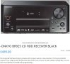 Уникален HiFi CD/HDD 80 GB мрежов Ресийвър ONKYO BR925UKD WRAT USB DAB Internet …, снимка 8