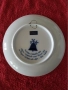 Колекционерска порцеланова коледна чиния 1986 г. Hackefors Швеция., снимка 2