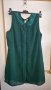 Дамска рокля ХЛ  Vila наситено зелена, подходяща за Коледа, без следи от употреба , снимка 1 - Рокли - 43379500