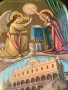 Икона Благовещение на Богородица , снимка 4