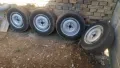 40 лв. Комплект (4) гуми с джанти за Голф 2, снимка 1