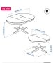 Трапезарска маса Икеа, снимка 3