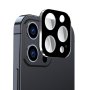  Протектор за камера за iPhone 15 Pro / 15 Pro Max (черен)