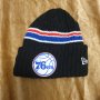 Оригинална зимна  шапка NBA  76ers  New Era  , снимка 1 - Шапки - 39595979